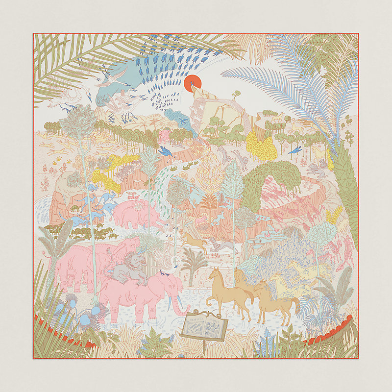 Le Carnaval des Animaux scarf 90 | Hermès Saudi Arabia
